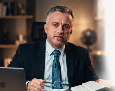 Pr. Marcelo Nery em estudo bíblico